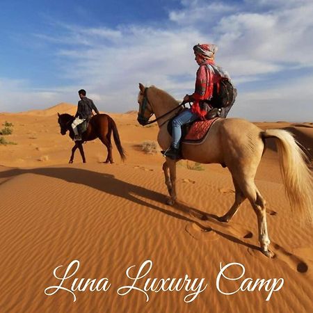 Luna Luxury Camp Hotel Merzouga Exterior foto