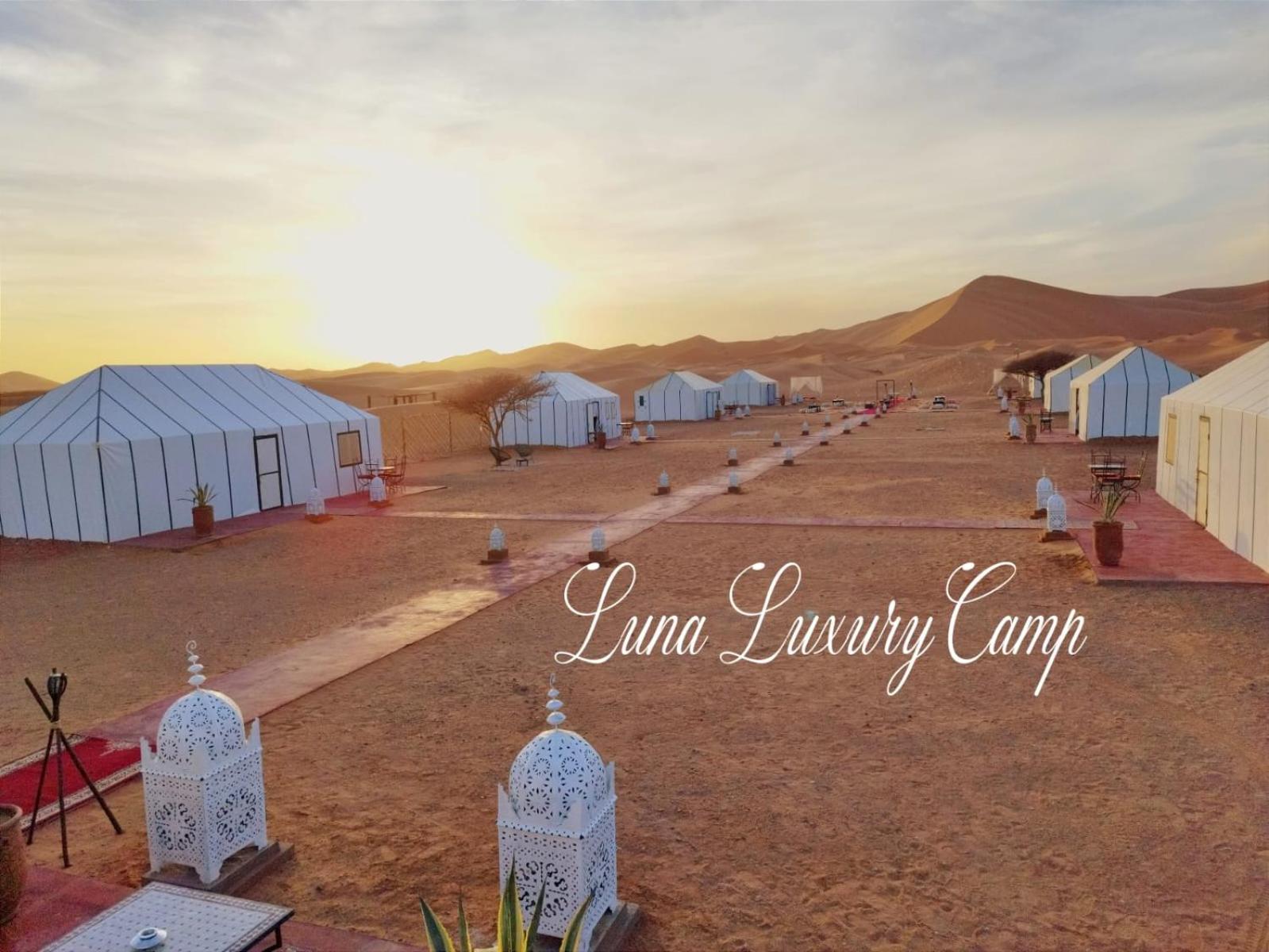 Luna Luxury Camp Hotel Merzouga Exterior foto