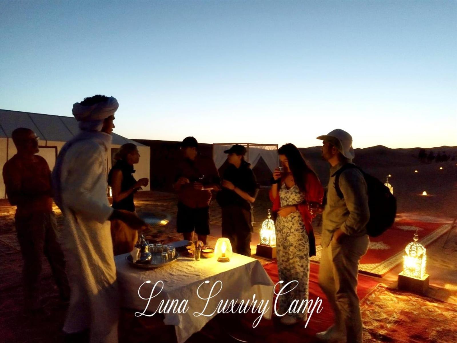 Luna Luxury Camp Hotel Merzouga Exterior foto