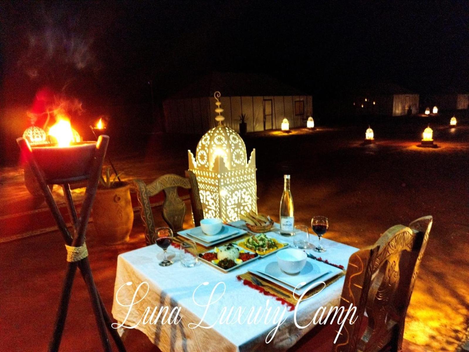 Luna Luxury Camp Hotel Merzouga Exterior foto