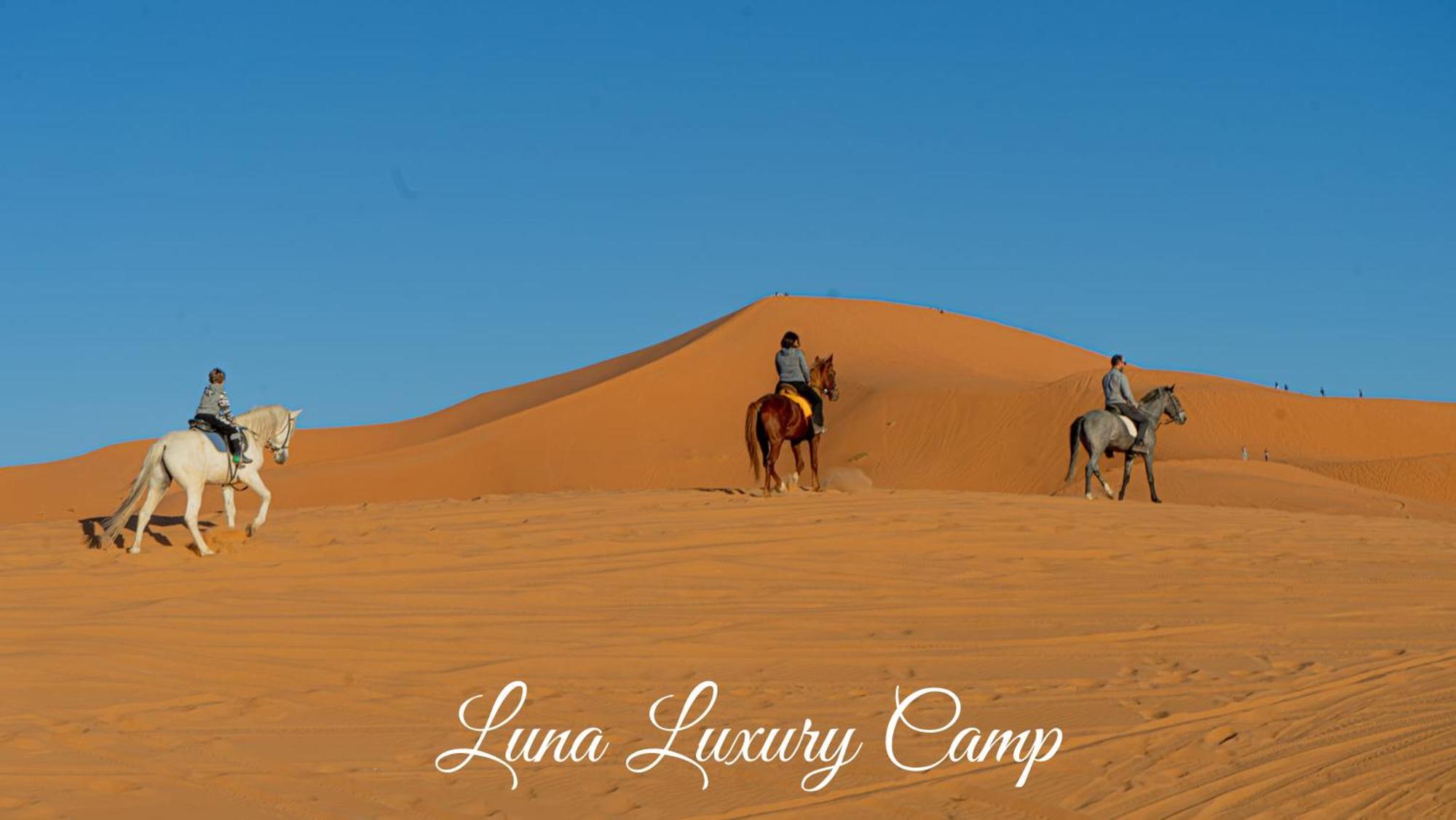 Luna Luxury Camp Hotel Merzouga Exterior foto