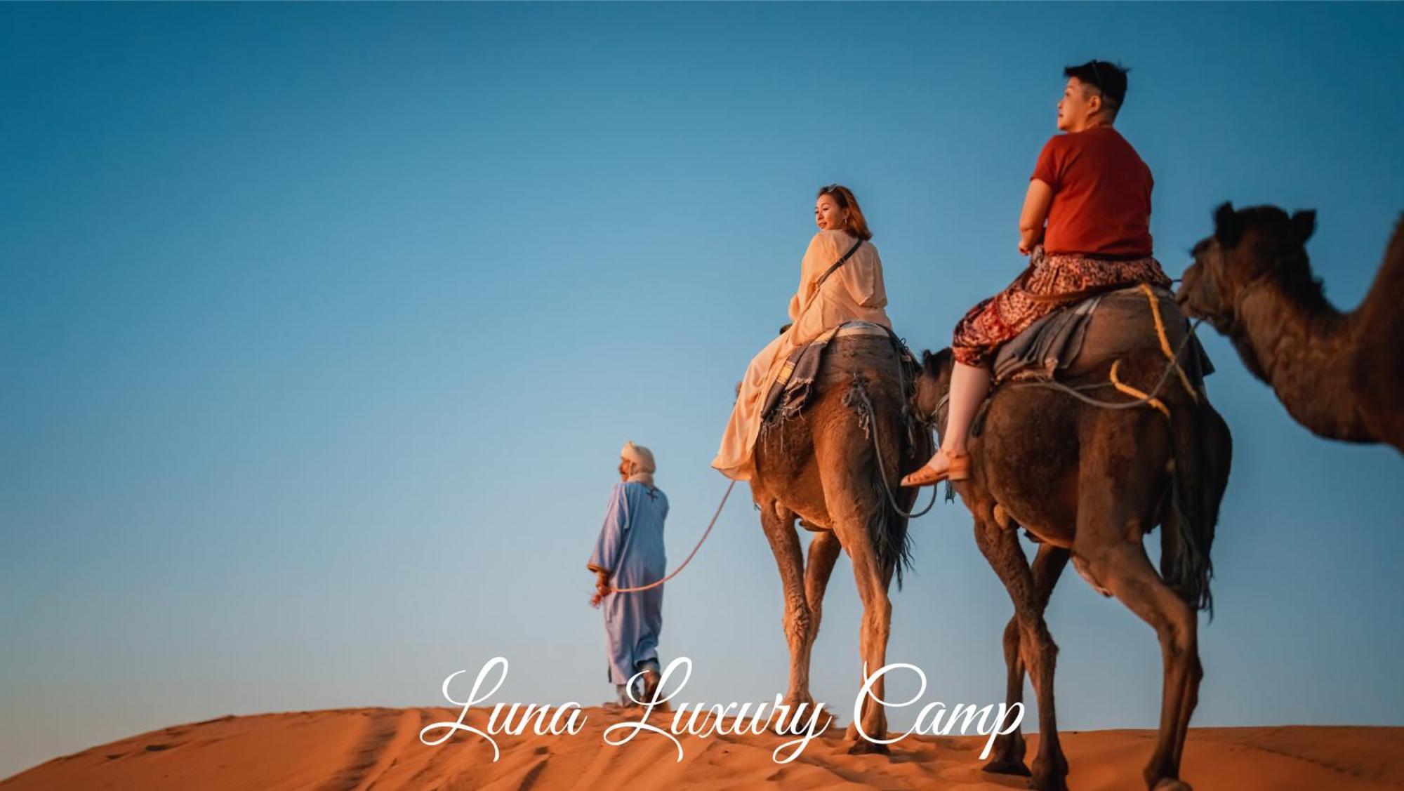 Luna Luxury Camp Hotel Merzouga Exterior foto