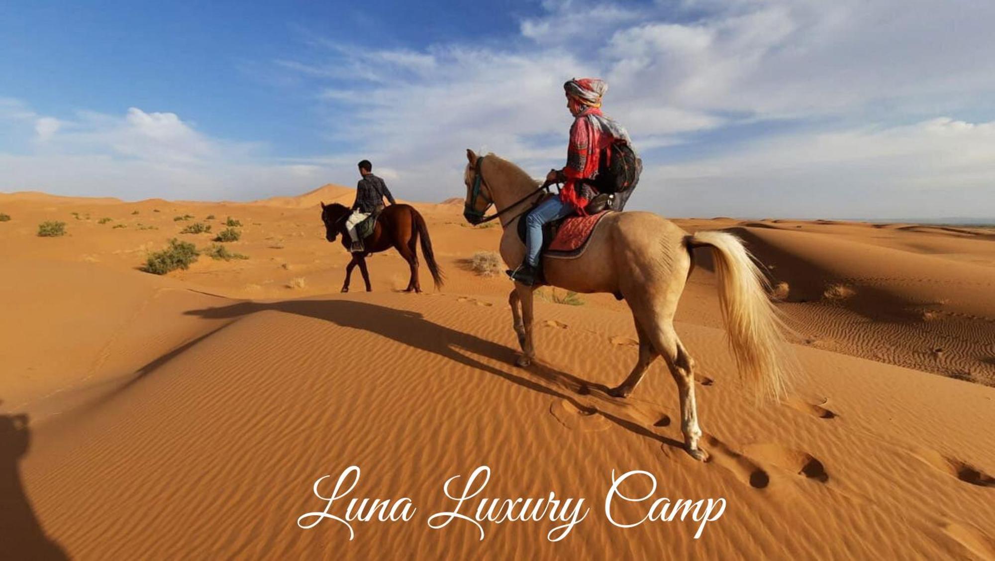 Luna Luxury Camp Hotel Merzouga Exterior foto